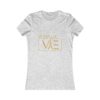 C'est La Vie, Women's Fav T-shirt with Gold CLV  Logo 0121 - Image 6