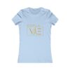 C'est La Vie, Women's Fav T-shirt with Gold CLV  Logo 0121 - Image 5