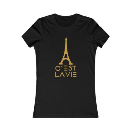 C'est La Vie, Women's Fav T-shirt  Illustration 0119 - Image 7