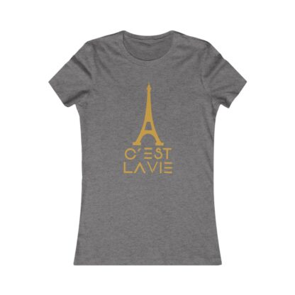 C'est La Vie, Women's Fav T-shirt  Illustration 0119 - Image 5