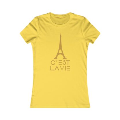 C'est La Vie, Women's Fav T-shirt  Illustration 0119 - Image 9