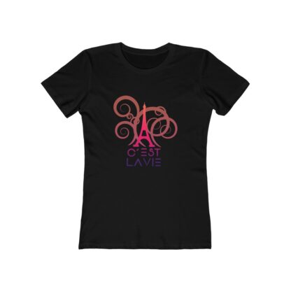 Women's The Boyfriend Tee with Illustration  0096 - Image 5