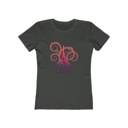 Women's The Boyfriend Tee with Illustration  0096 - Image 13