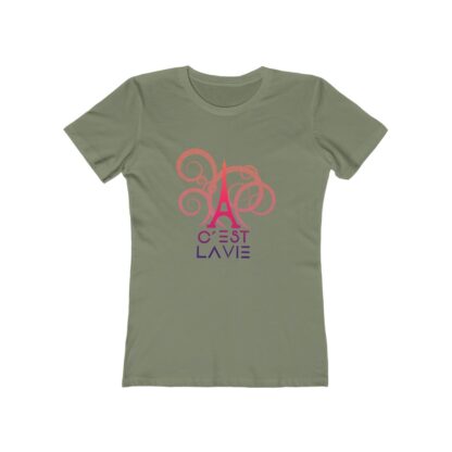 Women's The Boyfriend Tee with Illustration  0096 - Image 11