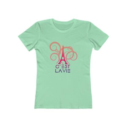 Women's The Boyfriend Tee with Illustration  0096 - Image 15