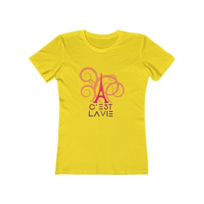 Women's The Boyfriend Tee with Illustration  0096 - Image 9