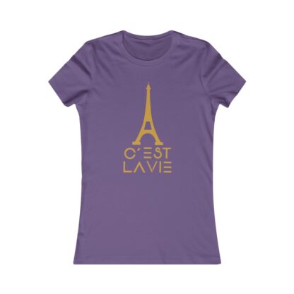 C'est La Vie, Women's Fav T-shirt  Illustration 0119 - Image 19