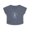 C'est La vVie, Women's Tri-Blend Dolman with Illustration and Logo 0106 - Image 11