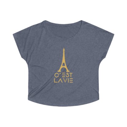 C'est La Vie, Women's Tri-Blend Dolman T-shirt 0115 - Image 13