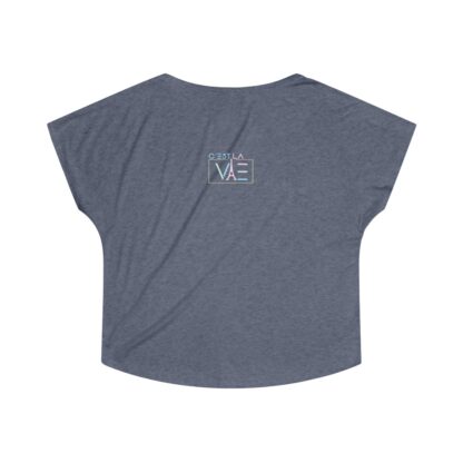 C'est La vVie, Women's Tri-Blend Dolman with Illustration and Logo 0106 - Image 12