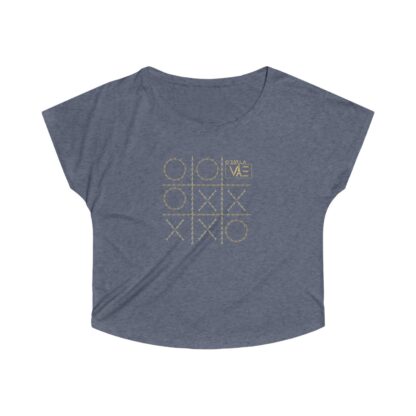 C'est La Vie, Women's Tri-Blend Dolman with Go Play Gold Logo 0113 - Image 2