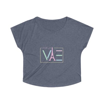 C'est La Vie, Women's Tri-Blend Dolman T-shirt 0104 - Image 3