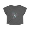 C'est La vVie, Women's Tri-Blend Dolman with Illustration and Logo 0106 - Image 3