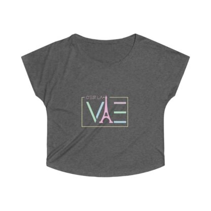 C'est La Vie, Women's Tri-Blend Dolman T-shirt 0104