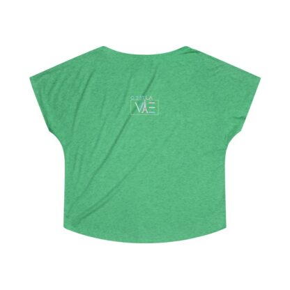 C'est La vVie, Women's Tri-Blend Dolman with Illustration and Logo 0106 - Image 8