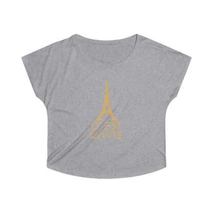 C'est La Vie, Women's Tri-Blend Dolman T-shirt 0115 - Image 17