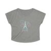 C'est La vVie, Women's Tri-Blend Dolman with Illustration and Logo 0106 - Image 5