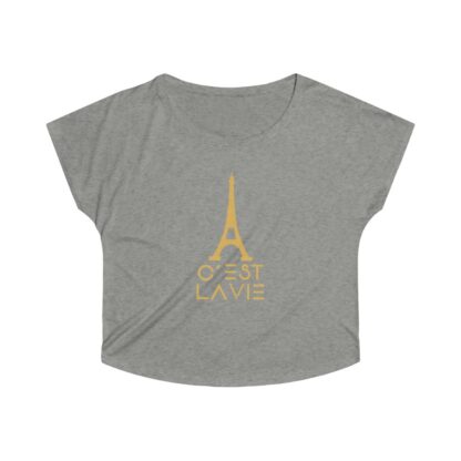 C'est La Vie, Women's Tri-Blend Dolman T-shirt 0115 - Image 7