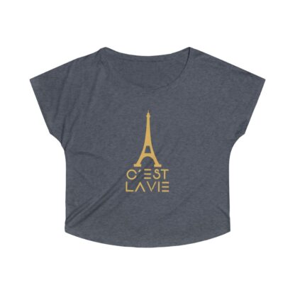 C'est La Vie, Women's Tri-Blend Dolman T-shirt 0115 - Image 15