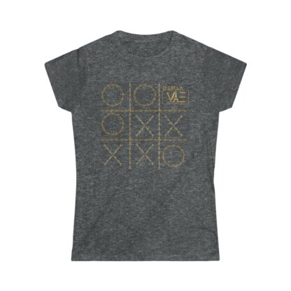 C'est La Vie, Women's Softstyle Tee with Gold XO - Image 5