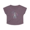 C'est La vVie, Women's Tri-Blend Dolman with Illustration and Logo 0106