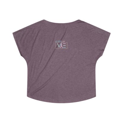 C'est La vVie, Women's Tri-Blend Dolman with Illustration and Logo 0106 - Image 2