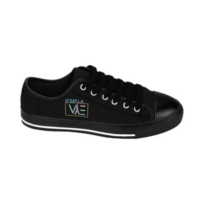 Classic Black C'est La Vie Women's Sneakers - Image 4