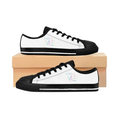 C'est La Vie Classic White  Women's Sneakers