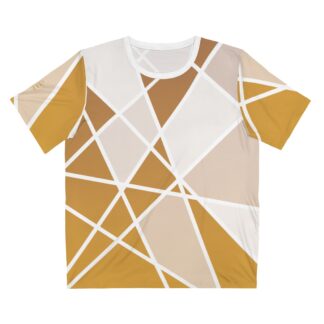 C'est La Vie Presents, Our Custom Line Of T-Shirts -  Gold Geometric 0016