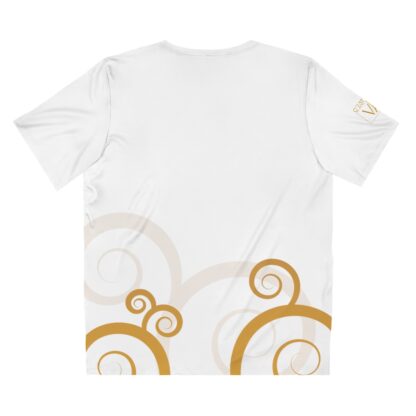 C'est La Vie Custom Line  T-Shirt with Gold Swirl 0002 - Image 2