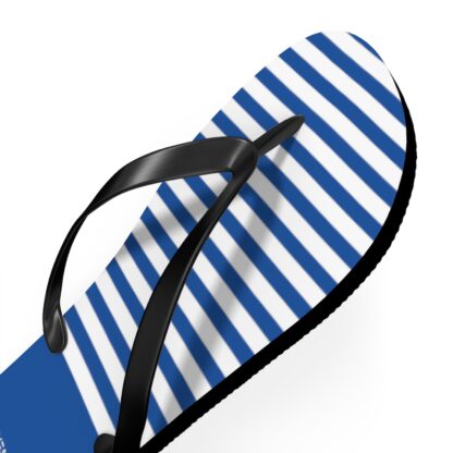 C'est La Vie Flip Flops, Nautical Motif With CLV Logo - Image 4