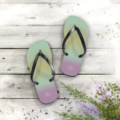 C'est La Vie,  Flip Flops, Pastels with CLV Logo - Image 14