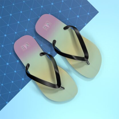 C'est La Vie,  Flip Flops, Pastels with CLV Logo - Image 15