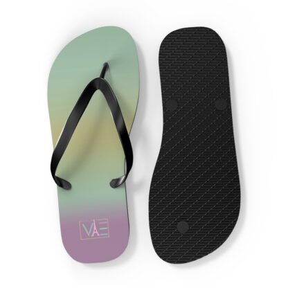 C'est La Vie,  Flip Flops, Pastels with CLV Logo - Image 2