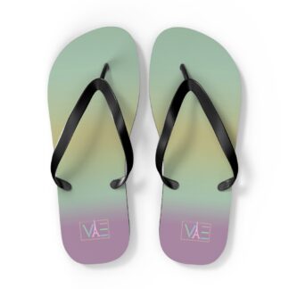 C'est La Vie,  Flip Flops, Pastels with CLV Logo